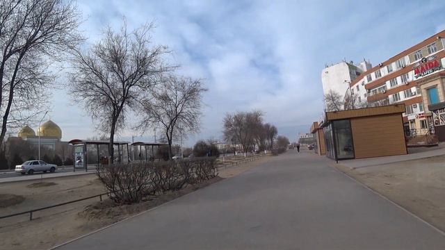 Актау (Ақтау) | 27 мкр от дома № 6 до дома № 72 по южному периметру весной 2021 года смотреть онлайн