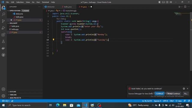 switch case | java coding | continuous learning | Future ready | Placement preparation смотреть онлайн