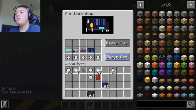 Cars in Minecraft?!!? Ultimate Cars Minecraft Mod Showcase смотреть онлайн