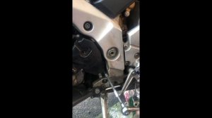 Чистка ведущей звезды Suzuki GSR 600