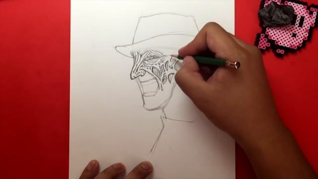 How To Draw FREDDY KRUEGER (A Nightmare On Elm Street) | Narrated Easy Step-by-Step Drawing Tutoria