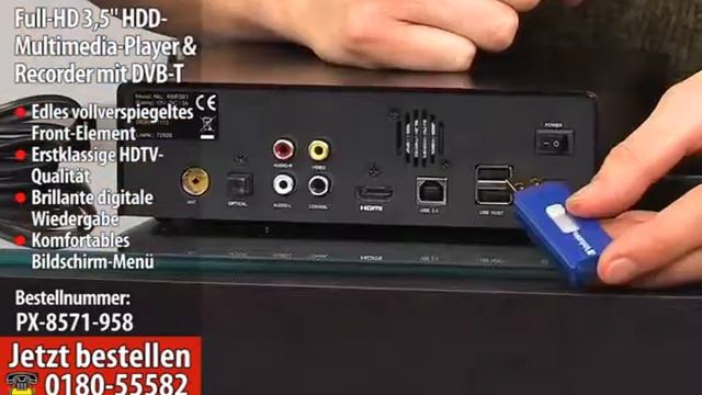 Code für die Aktivierung der Aufnahmefunktion bei Mediaplayer PX-8571 смотреть онлайн