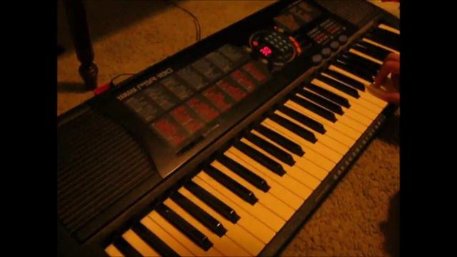 Puschieau - Winter Alley Blues On Yamaha PSR-180 смотреть онлайн