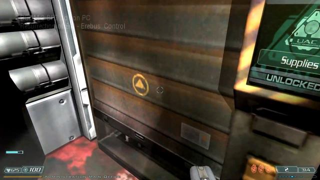 Doom 3 BFG Edition Resurrection of Evil PC - Erebus: Control [Level 4 - Part 1/1] смотреть онлайн