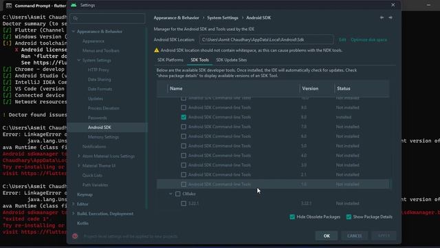 Flutter Installation | flutter doctor --android-licenses solved | Fixing Flutter Installation смотреть онлайн