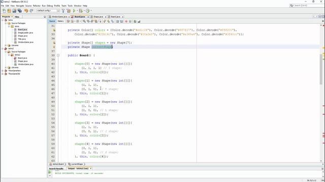 Tetris Game On Java Tutorial - Part 5 смотреть онлайн