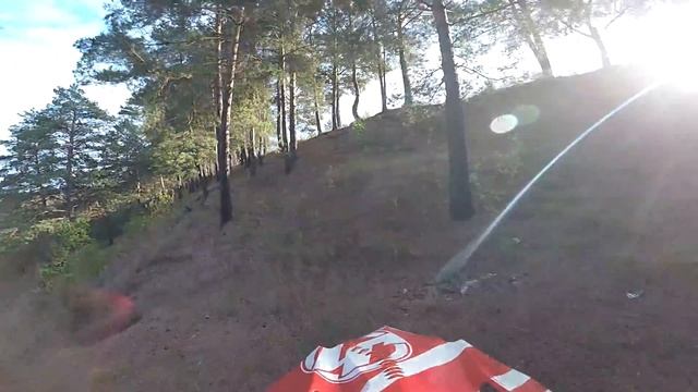 покатуха-тренировка | учимся поднимать переднее колесо GasGas 300 EP2