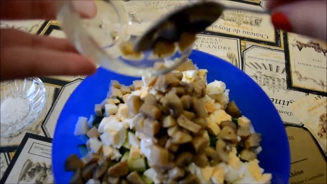 Салат без мяса "Легкий" смотреть онлайн