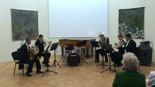 Danubian Brass - Victor Ewald - quintet no.3.mpg смотреть онлайн