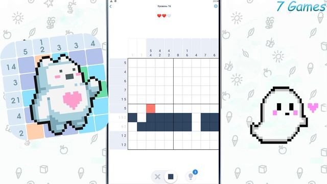 Nonogram.com #2 - Японские кроссворды - Давайте посмотрим - Аркада, puzzle, conundrum, jigsaw смотреть онлайн