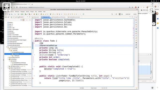 Quarkus Insights #3: Hibernate Panache смотреть онлайн
