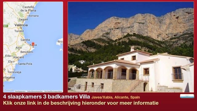 4 slaapkamers 3 badkamers Villa te Koop in Javea/Xabia, Alicante, Spain смотреть онлайн
