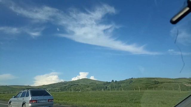 По Чуйскому тракту еду домой в Новосибирск из Горного Алтая. Июль 2023года.