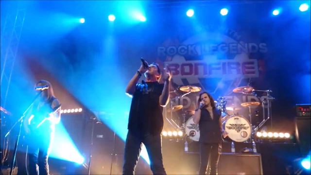 BONFIRE And FRIENDS - JOHNNY GIOELI - Hallelujah 06.11.2018 Oberhausen