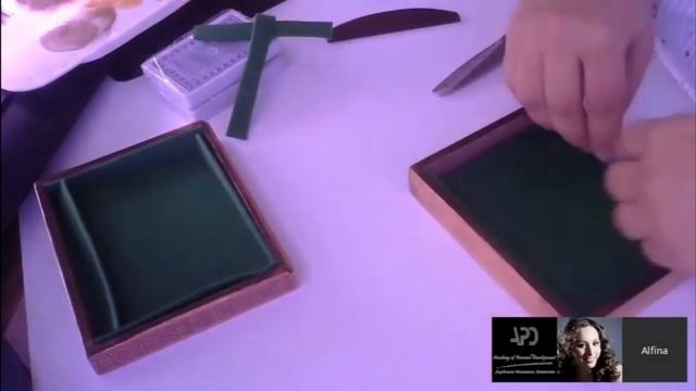 Внутренняя отделка шкатулок. Способ 4 смотреть онлайн