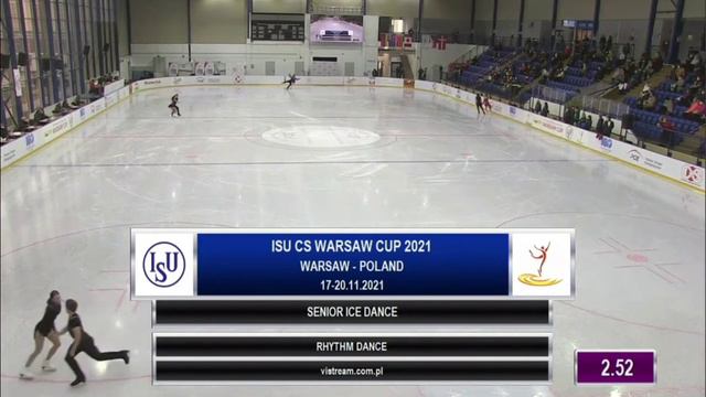 WARSAW CUP 2021 RD Kana Muramoto Daisuke Takahashi Warming up смотреть онлайн