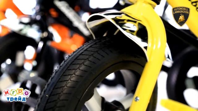 Трехколесный велосипед Lamborghini Ламборджини для мальчиков и девочек смотреть онлайн