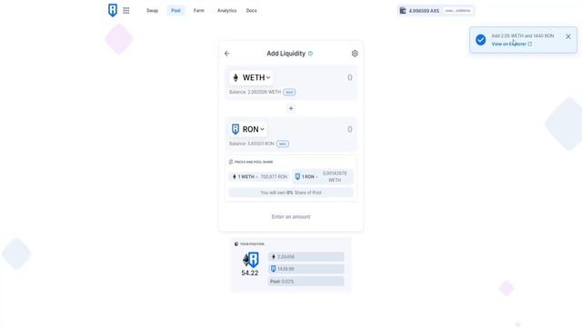 RON - ТОКЕН УПРАВЛЕНИЯ RONIN ОТ AXIE INFINITY - ФАРМИНГ ДО 1000% APR !!!