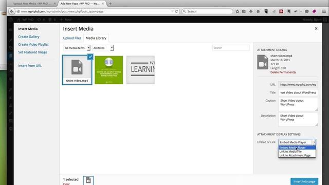 WordPress Media Library: How to Add a Video | WP Learning Lab смотреть онлайн