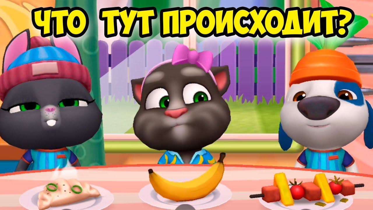 Котик Том и друзьяЛюбимые котики ГОВОРЯЩИЙ кот #Том смотреть онлайн