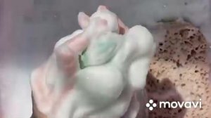 ASMR 🎙️Мыление и размокшее мыло Дуру 🎙️• Soaked soap • Mushy soap