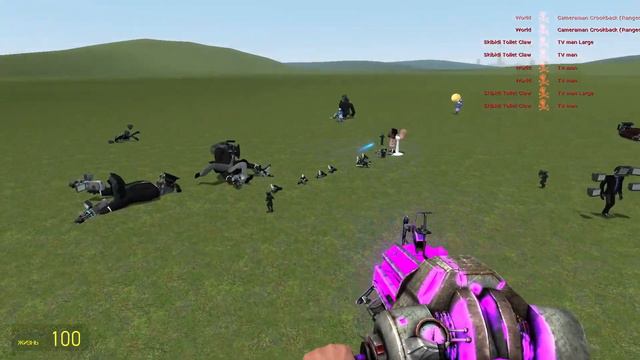 NEW CLAW AND FAN SKIBIDI TOILETS VS ALL CAMERA MAN, TV MAN AND SIREN MAN - Garry's Mod смотреть онлайн