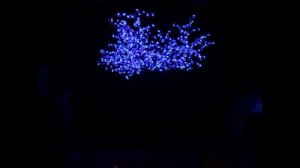 Световое дерево "Сакура", высота 2,6 м, Ø2,0 м, мульти (с контроллером) RGB