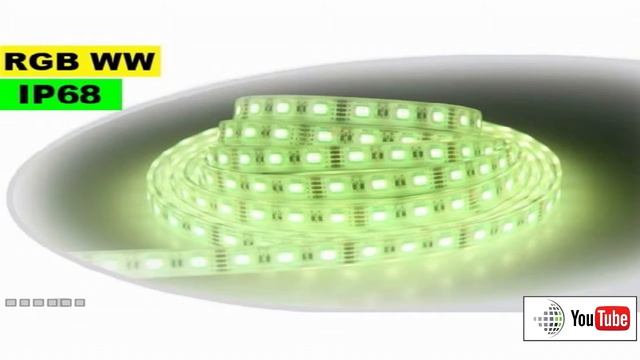 Strip 60 LED 5050 IP68 All in one RGBWW смотреть онлайн