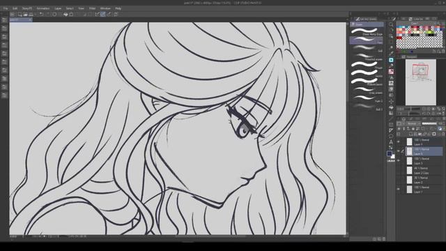 First Time Making GIF - Clip Studio Paint Ex смотреть онлайн