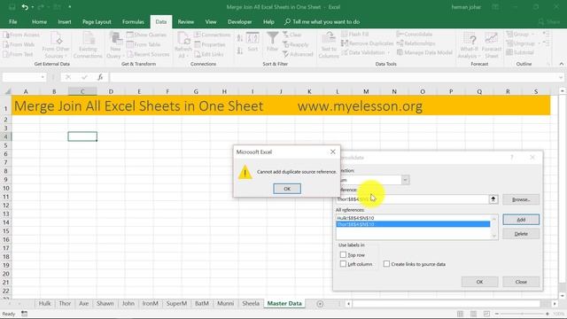 Merge 100 Excel Sheets in One Excel Sheet смотреть онлайн