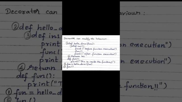 Python decorators || Explained with notes || Part 2 @csconcepts2022 смотреть онлайн