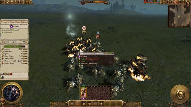 Total War: Warhammer ♦ Fight-Club ♦ Demigryph Knights (Halberd) vs. Swords of Chaos смотреть онлайн