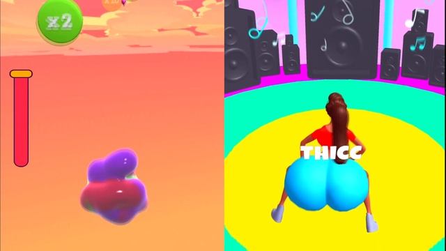 Blob Runner 3D vs Bounce Big | Android, iOS смотреть онлайн