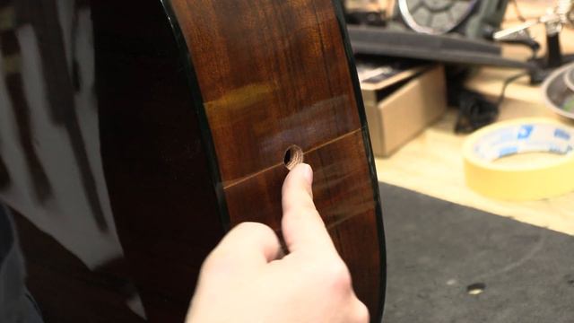 Installing An LR Baggs iBeam Pickup In An Admira Classical Guitar | Tales From The Repair Bench смотреть онлайн