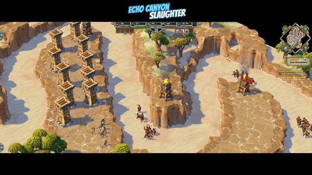 Age of Empires Online - Echo Canyon Slaughter Quest (Egyptian Civilization Gameplay) #16 смотреть онлайн