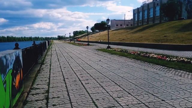 Магнитогорск, центральный переход, набережная реки Урал, дворец культуры Металлургов (24.08.2018) смотреть онлайн