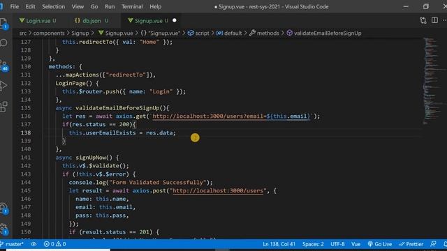 #59 Enhance Signup Form and No Duplicate Emails on Signup #مشروع_تطبيق_إدارة_مطعم #vue_js_project смотреть онлайн