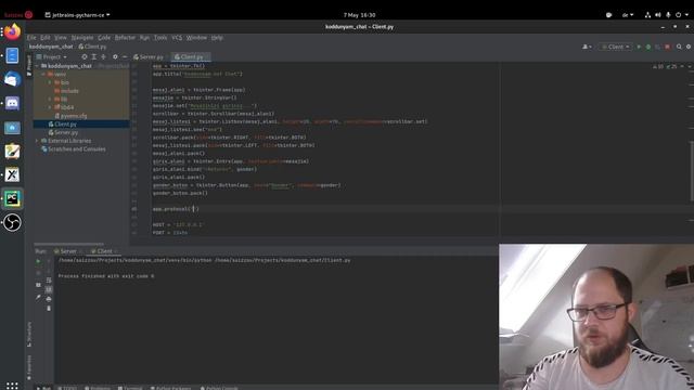 Python Gelişim Dersleri (Socket Programlama) Görsel Chat Uygulaması -Part 4 смотреть онлайн