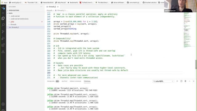 Multi-Threading Using Julia for Enterprises смотреть онлайн