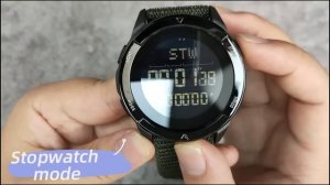NORTH EDGE - ALPS Carbon fibre Watch UNBOXING and Demonstration
