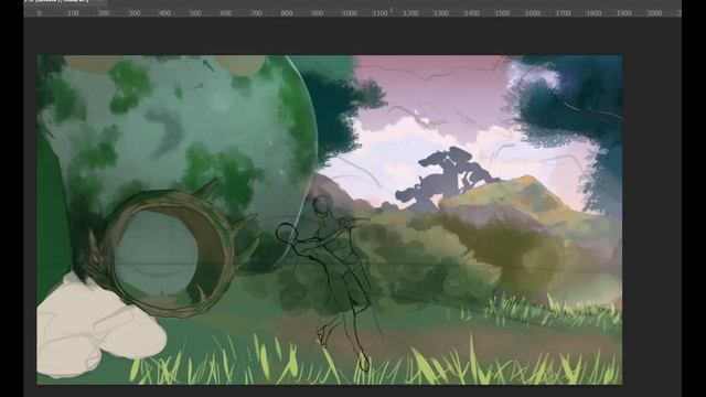 SPEEDPAINT в стиле GENSHIN IMPACT (SUMERU) смотреть онлайн