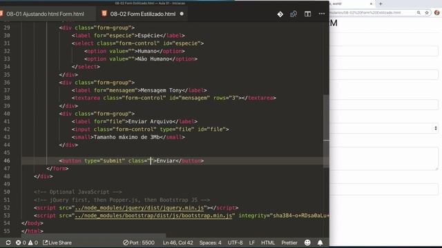 Bootstrap 4 - Estilizando Formulário com Bootstrap 4 смотреть онлайн