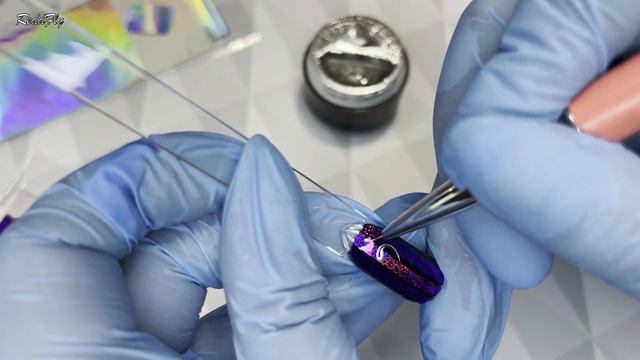 Что делать с фольгой для декора ногтей? Быстрые дизайны на типсах. Несколько простых способов смотреть онлайн