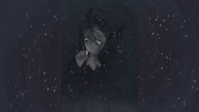 SPEEDPAINT Суровая русская зима) рисую. смотреть онлайн