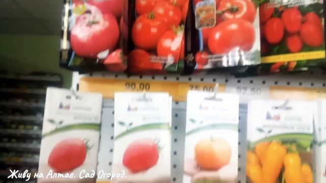 Семена томатов в оптово-розничном магазине Садовый центр. 2021г.Обзор. смотреть онлайн