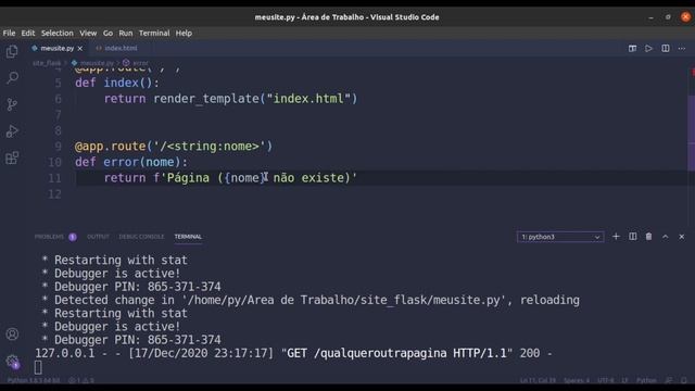 Desenvolvimento Web com Python (Flask Framework) смотреть онлайн