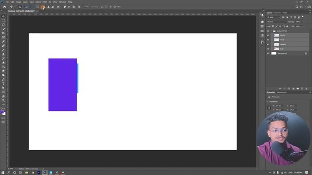 Move Tool In Detail Photoshop In Hindi Urdu | ActionCoder