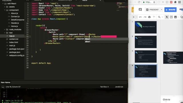 How to implement Routing In ReactJS || ReactJS Tutorials смотреть онлайн