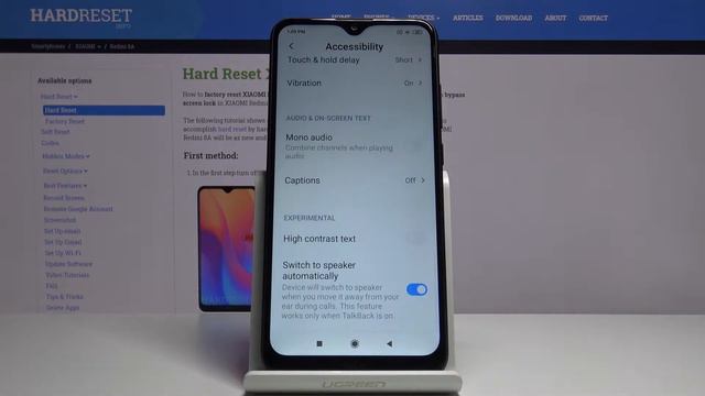 How to Activate High Contrast Text in XIAOMI Redmi 8A – Update Contrast смотреть онлайн
