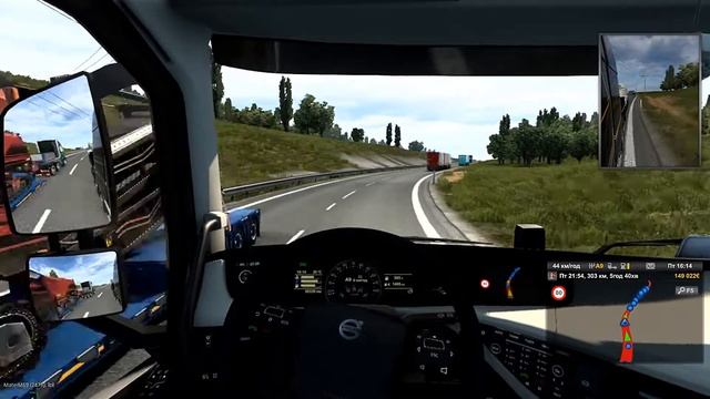Volvo FH 750 8x4 Koln - Calais ETS 2 Steam 560 km смотреть онлайн
